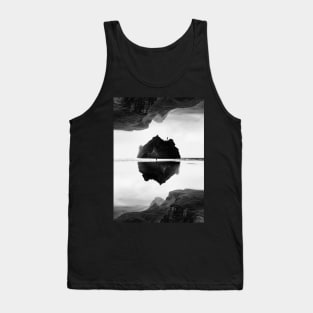 Black and White Isolation Island Tank Top